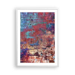 Poster în ramă albă - Memorie și uitare - 50x70 cm