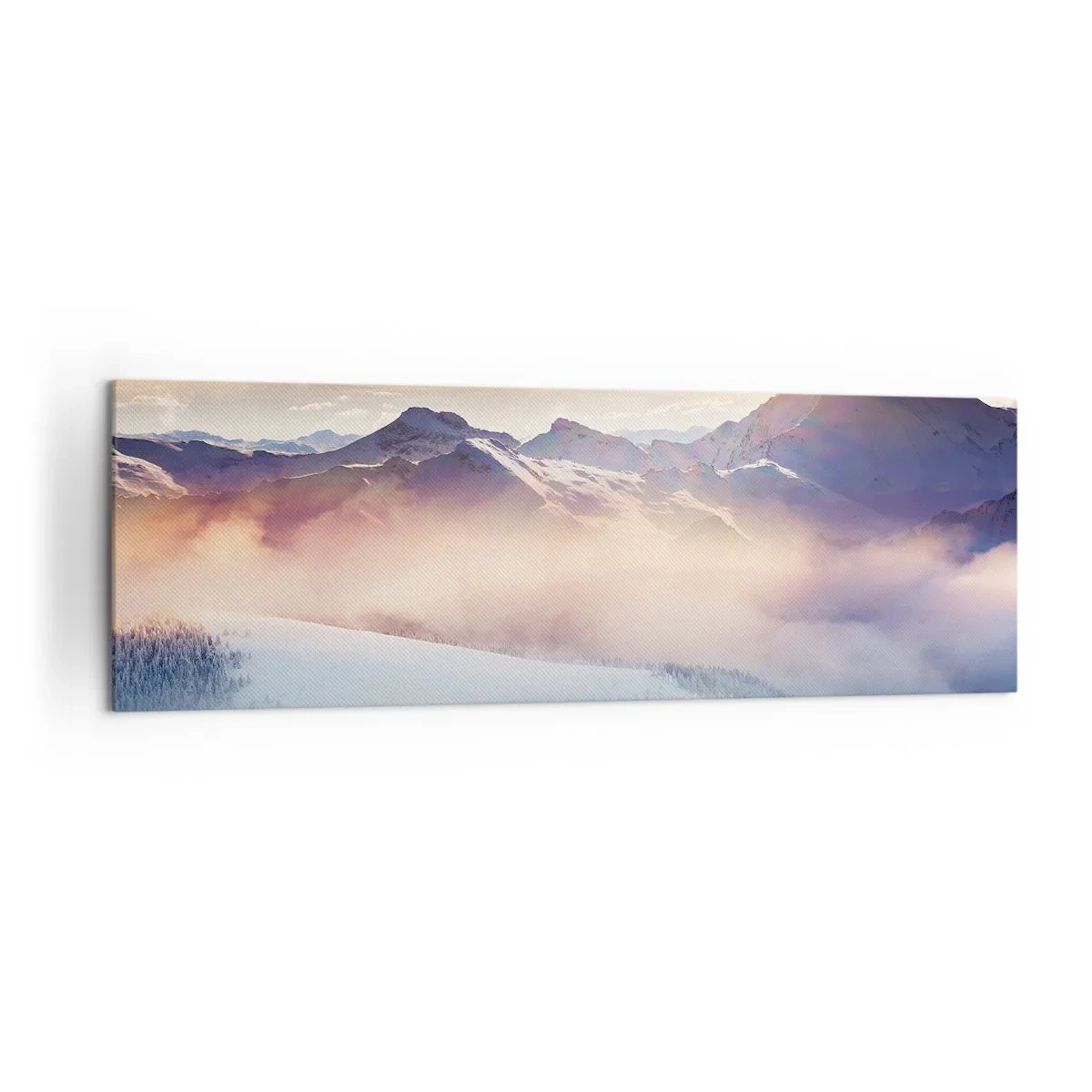 Tablou pe pânză - Forța și puritatea naturii - 160x50 cm