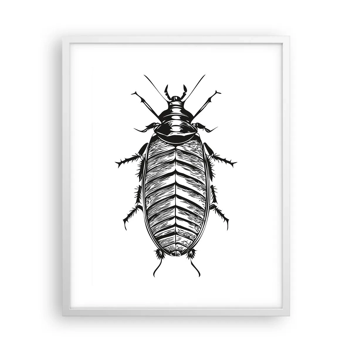 Poster în ramă albă - Ce specimen! - 40x50 cm