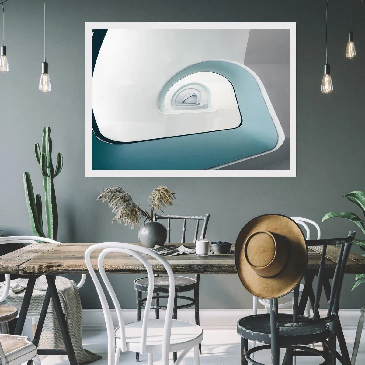 Poster - Până la fundul albastrului - 70x50 cm