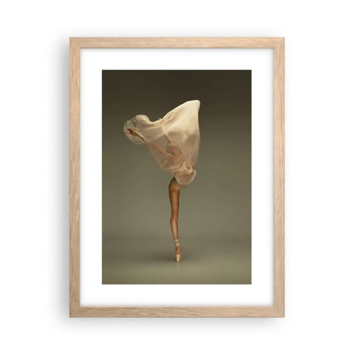 Poster în ramă de stejar deschis - Pe cale să zboare - 30x40 cm