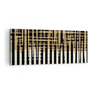 Tablou pe pânză - Abstracție arhitecturală - 100x40 cm
