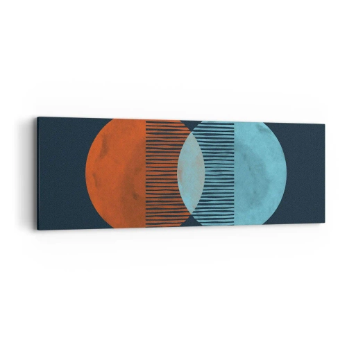 Tablou pe pânză - Fantezie astronomică - 90x30 cm