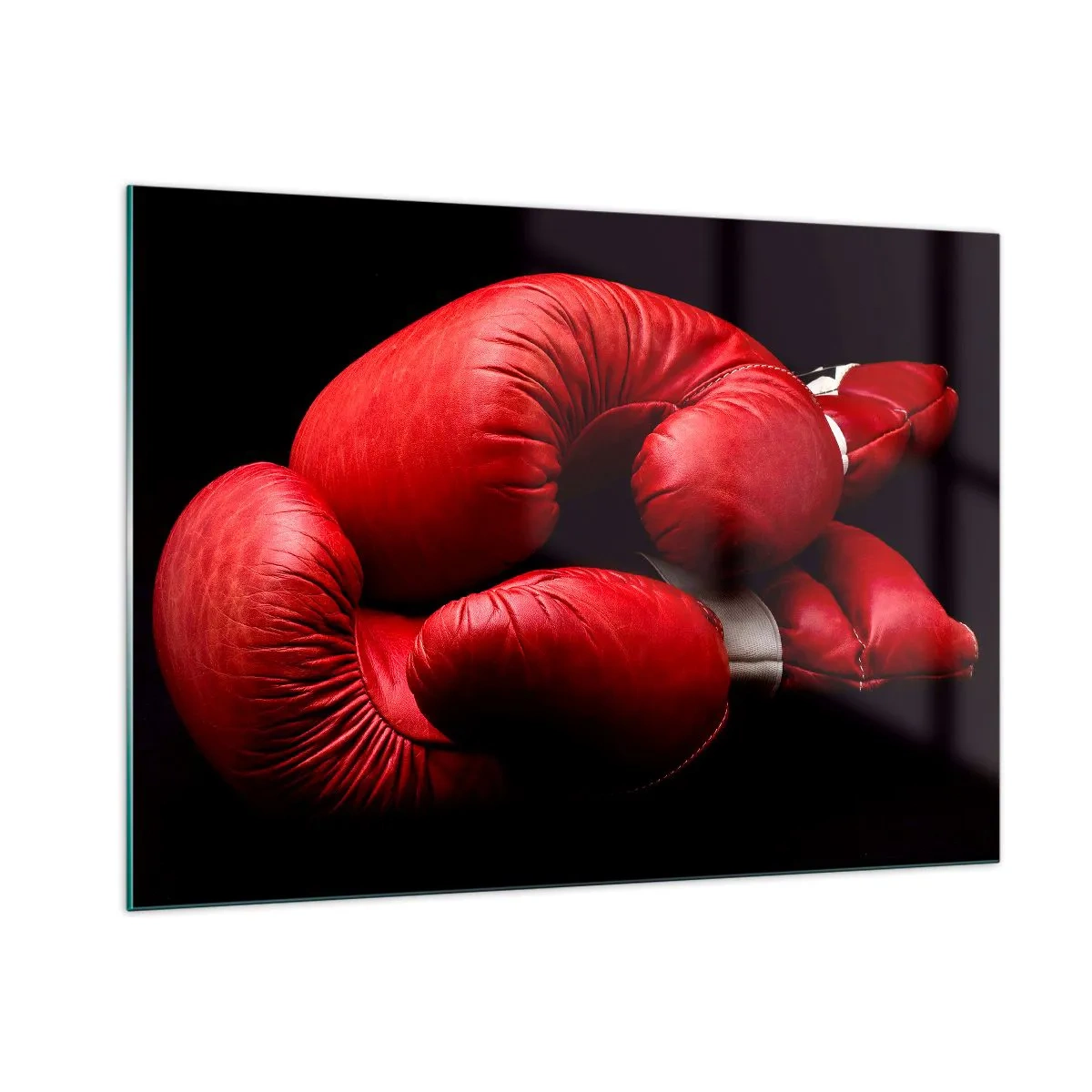 Tablou pe sticlă - Emoția bătăliei a trecut - 100x70 cm