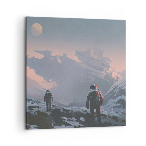 Tablou pe pânză - Sub o stea necunoscută - 50x50 cm