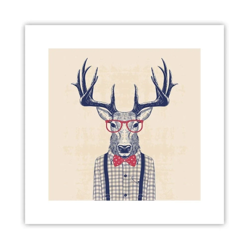 Poster - O extravaganță jucăușă - 30x30 cm