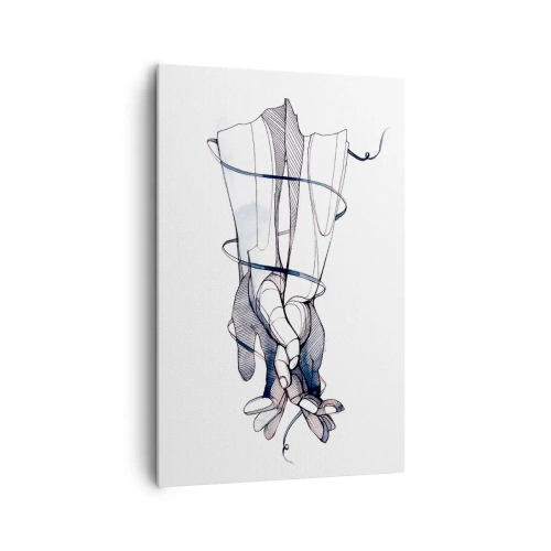 Tablou pe pânză - Un studiu al atingerii - 80x120 cm