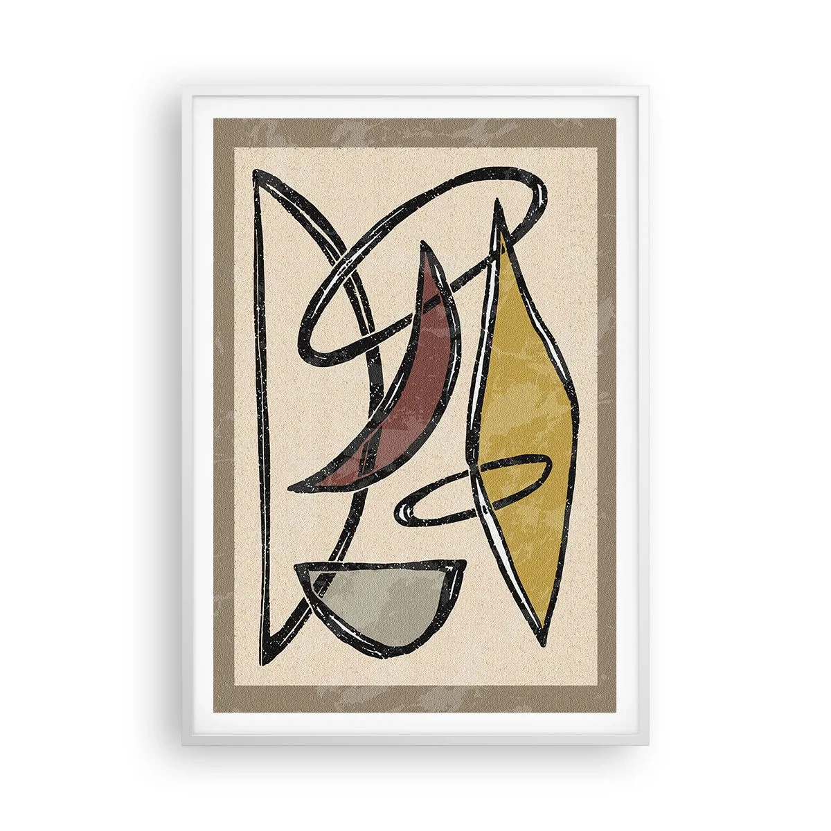 Poster în ramă albă - Vertical și orizontal - 70x100 cm