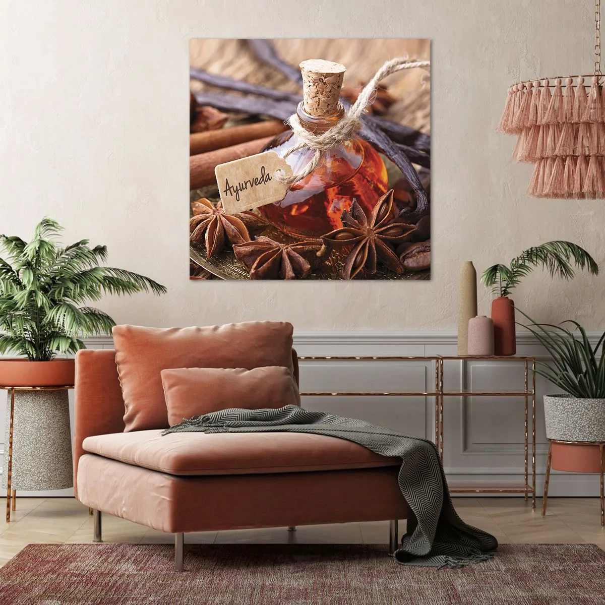 Tablou pe pânză - Unitatea trupului și a spiritului - 70x70 cm