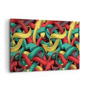 Tablou pe pânză - Pe unde să mergem? - 120x80 cm