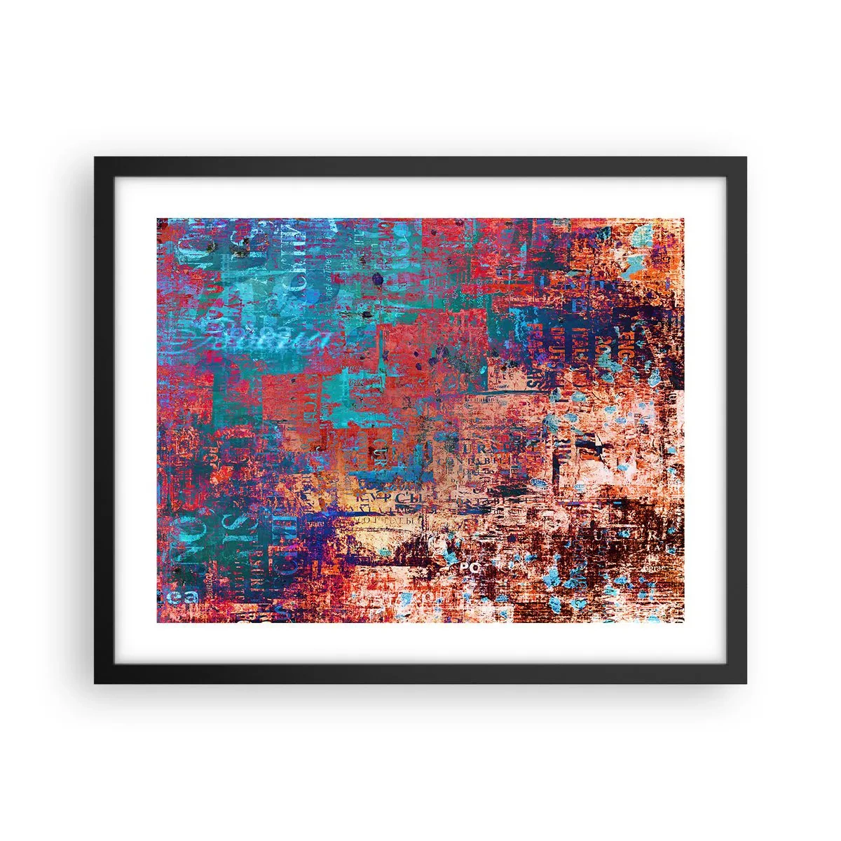 Poster în ramă neagră - Memorie și uitare - 50x40 cm