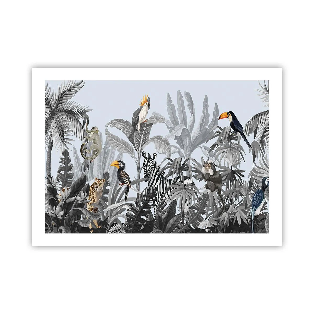 Poster - O fabulă africană - 70x50 cm