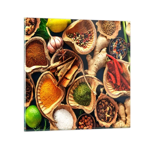 Tablou pe sticlă - Ia ce vrei - 30x30 cm