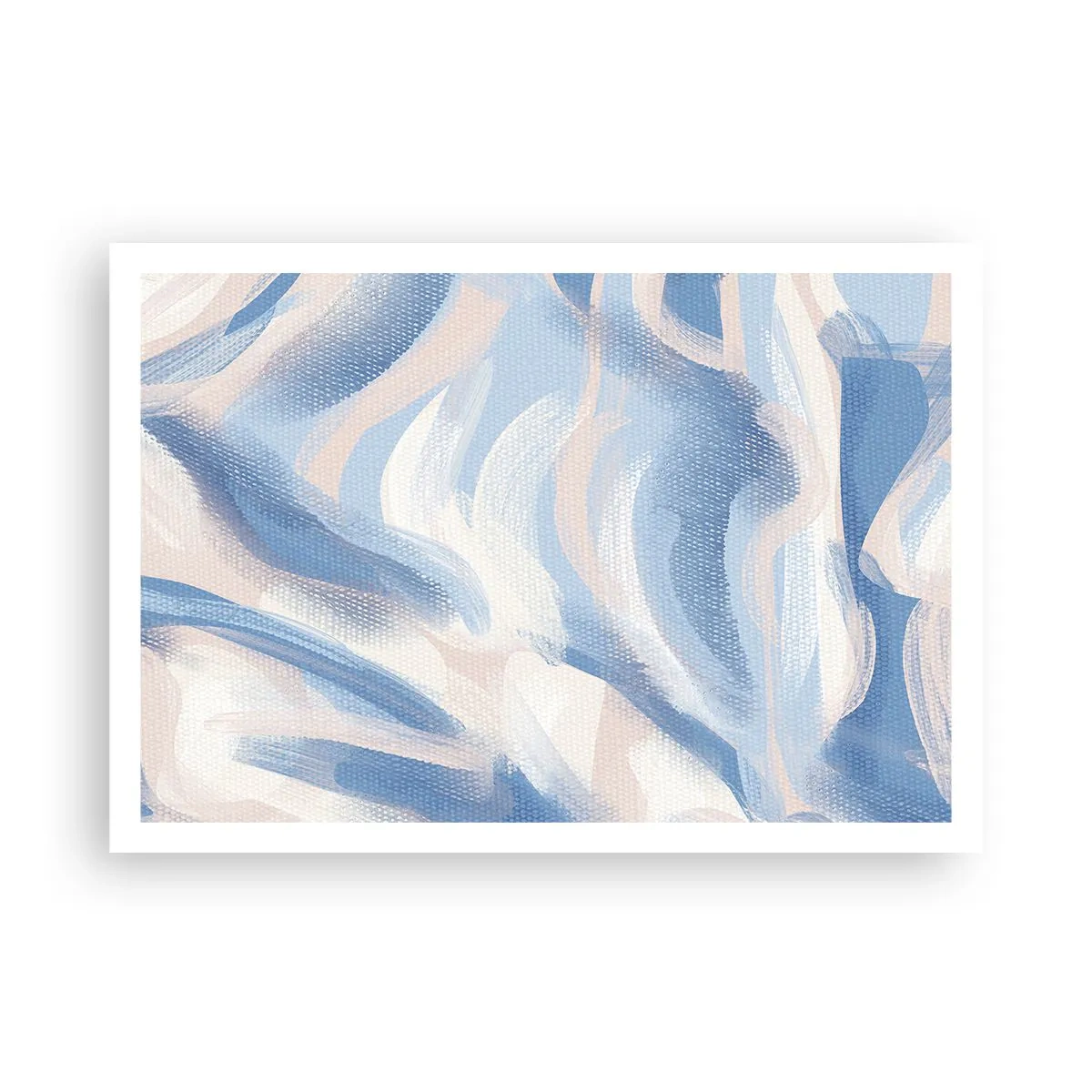 Poster - Undele albastre - 100x70 cm