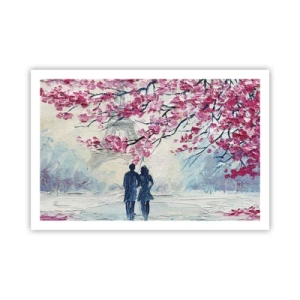 Poster - Plimbare romantică - 91x61 cm