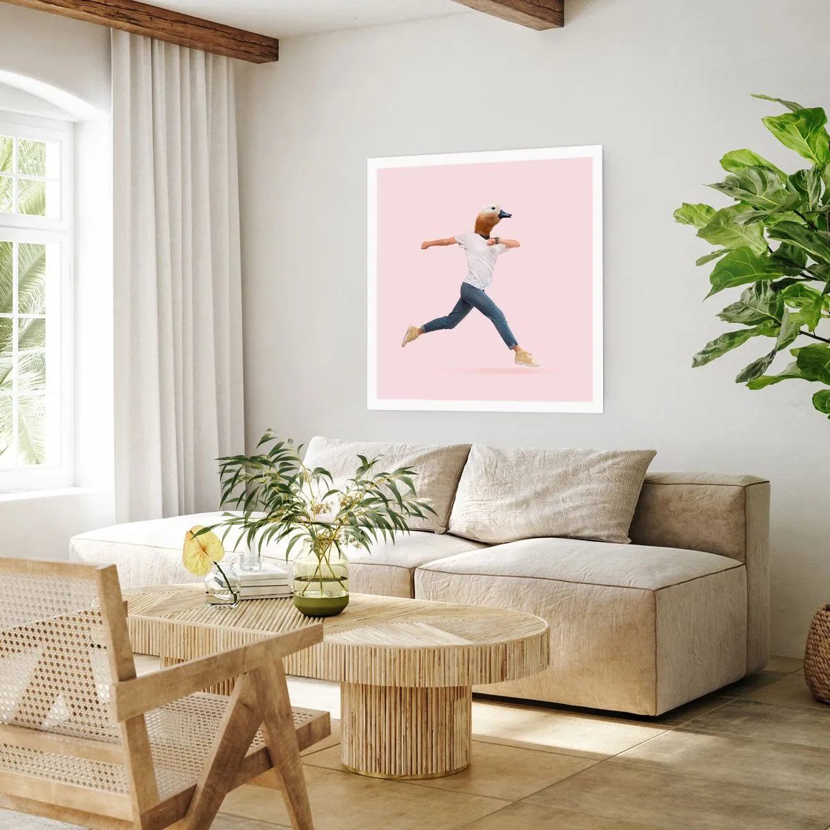 Poster - Un strop de absurditate - 40x40 cm