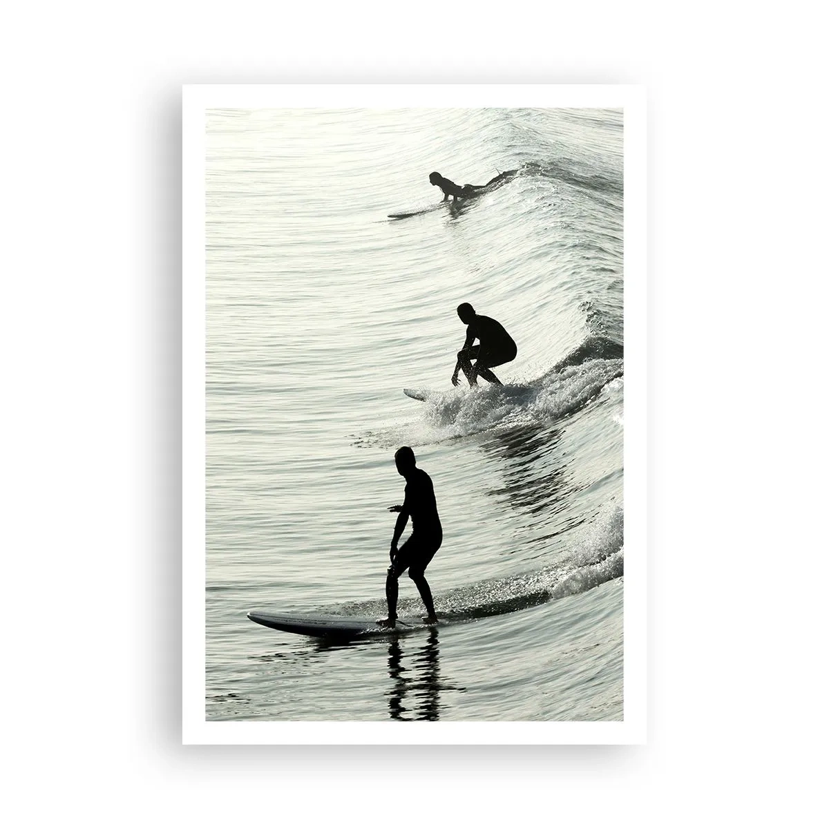 Poster - Pentru a întâmpina valul - 70x100 cm