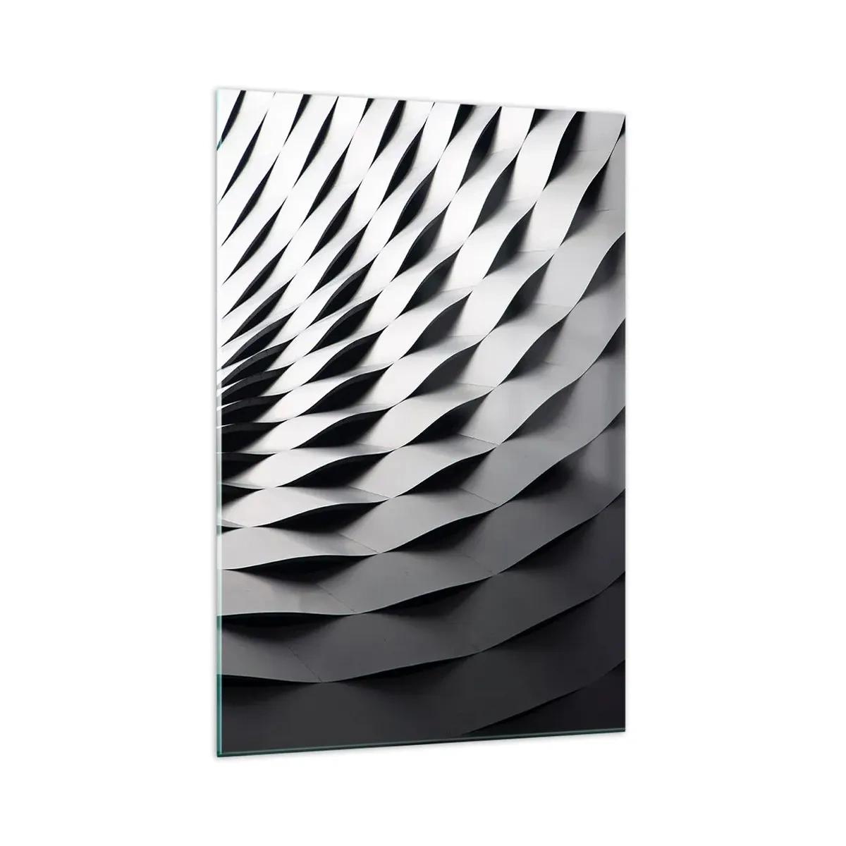 Tablou pe sticlă - Pe suprafața valurilor - 70x100 cm