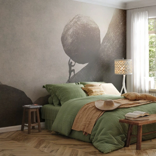 Fototapetă personalizată Premium Canvas - Cred, în ciuda așteptărilor - Abstracția, Bucată, Forta
