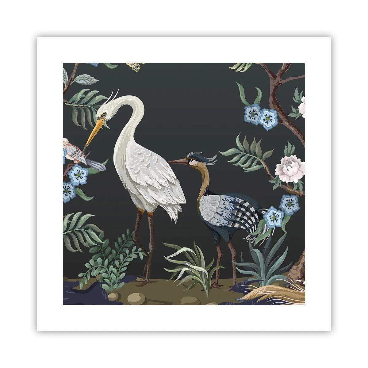 Poster - Parada păsărilor - 40x40 cm