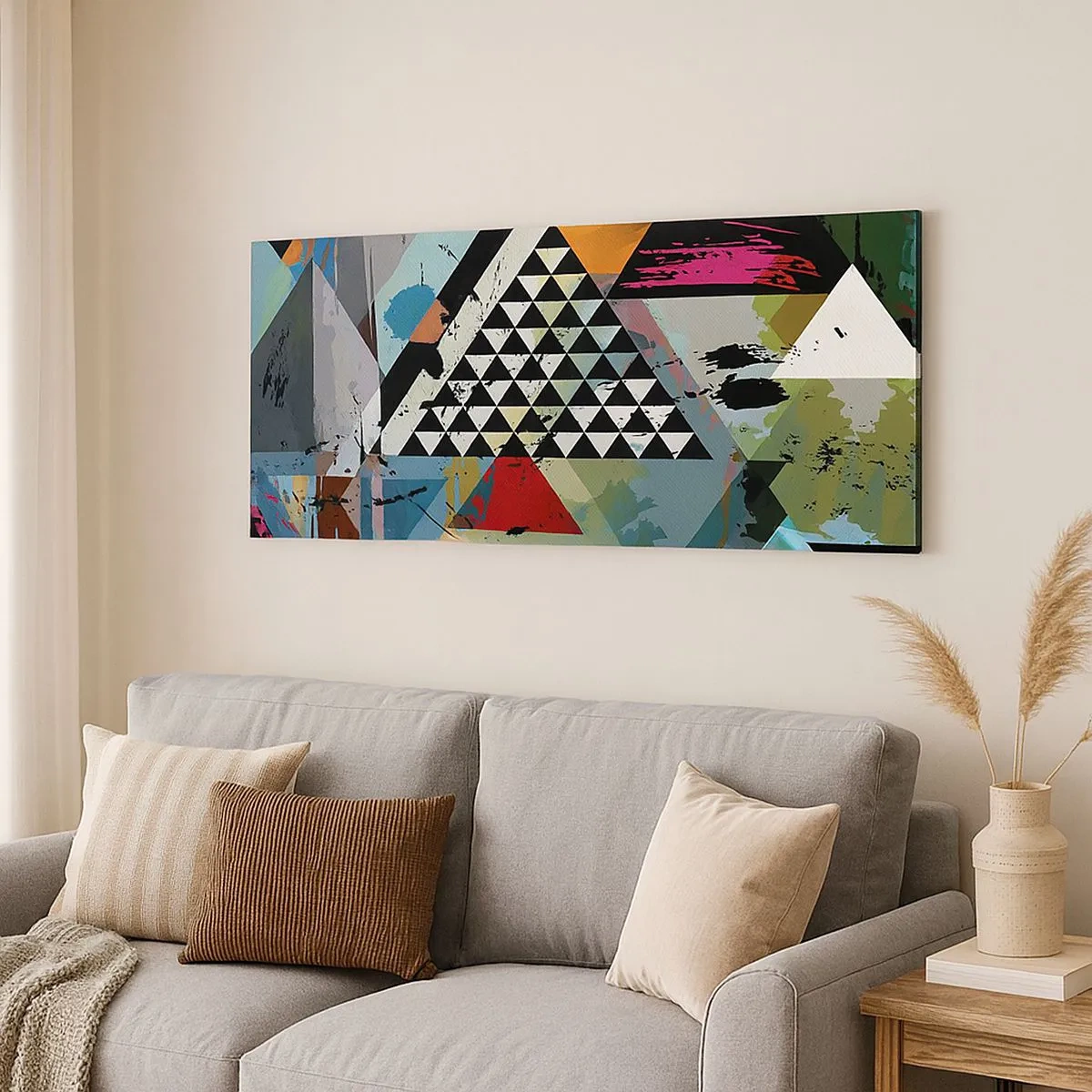 Tablou pe pânză - Cât de simplu - 100x40 cm