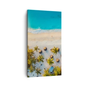 Tablou pe pânză - Bun venit în paradis - 45x80 cm