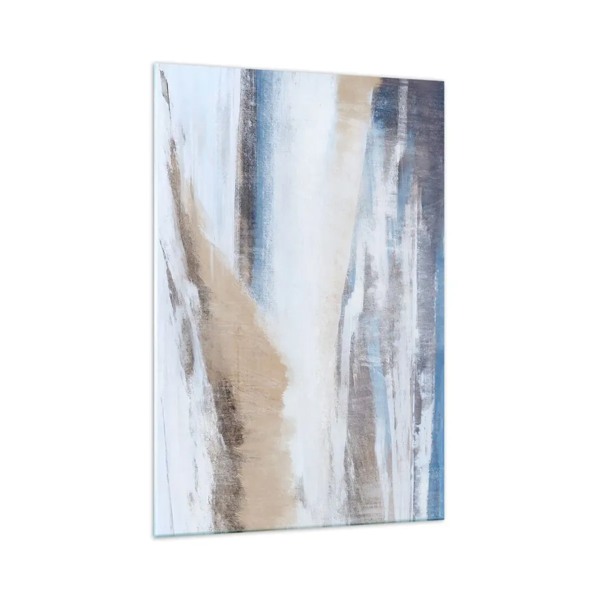 Tablou pe sticlă - Compoziție de iarnă - 70x100 cm