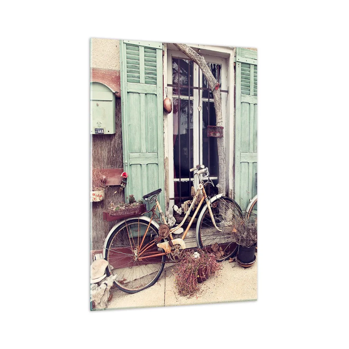 Tablou pe sticlă - Trăiască provincia! - 70x100 cm