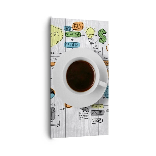 Tablou pe pânză - Timp pentru o pauză - 65x120 cm