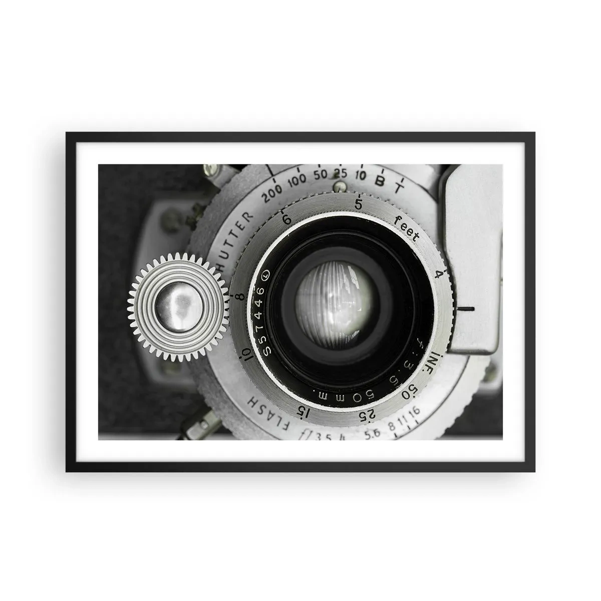 Poster în ramă neagră - Povestea de la Hollywood - 70x50 cm