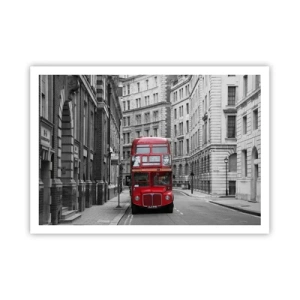 Poster - Viața de zi cu zi nu trebuie să fie gri - 100x70 cm