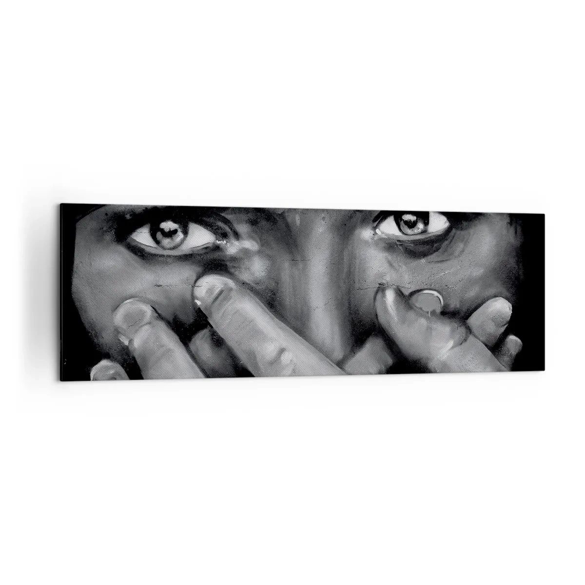 Tablou pe pânză - Nu spun cine le-a pictat - 160x50 cm