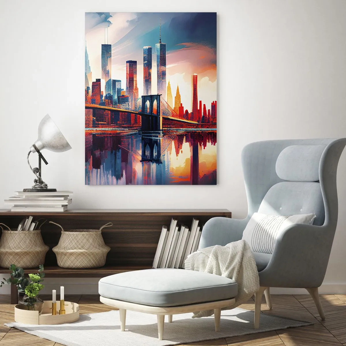 Tablou pe sticlă - New York fenomenal - 50x70 cm