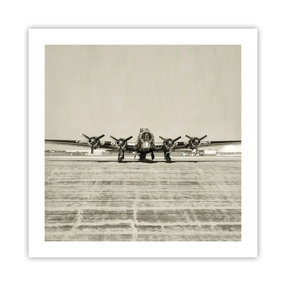 Poster - Pregătit, ca întotdeauna - 50x50 cm