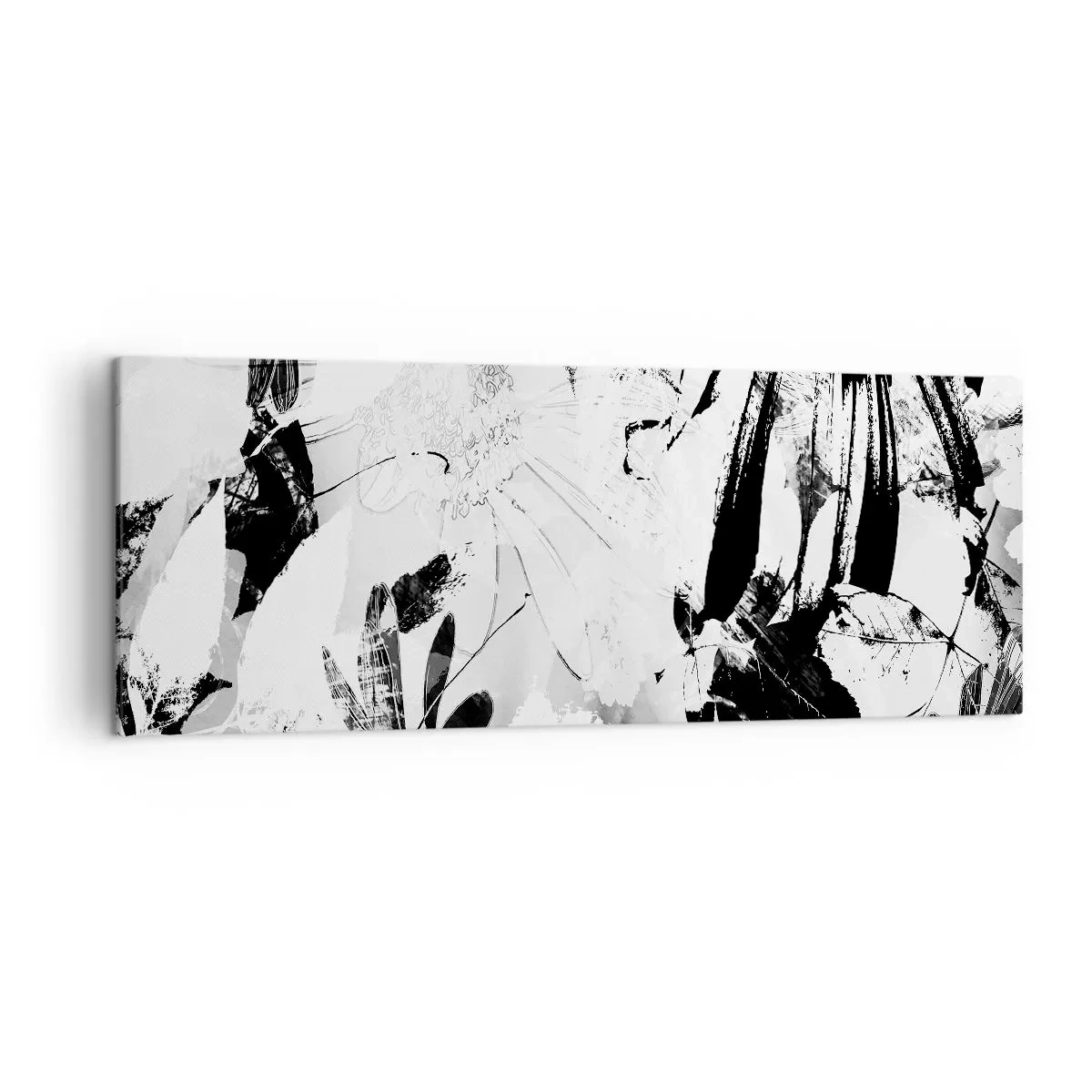 Tablou pe pânză - Toamna în negativ - 140x50 cm