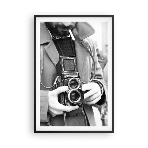 Poster în ramă neagră - În stilul retro - 61x91 cm