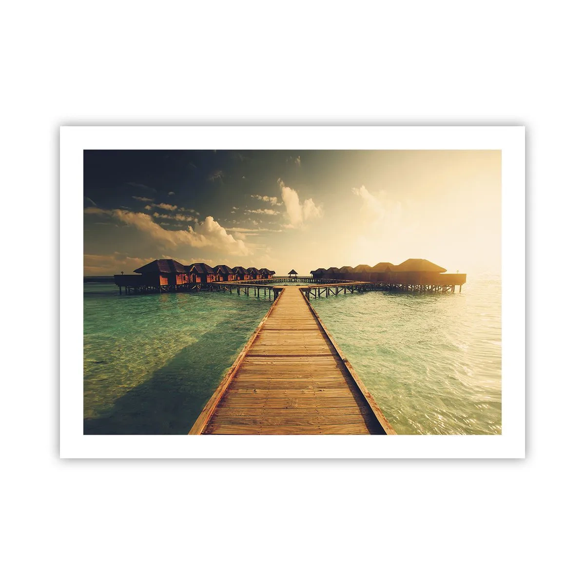 Poster - O invitație caldă - 70x50 cm