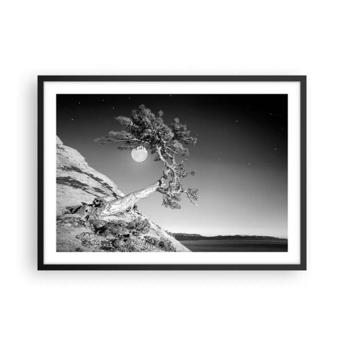 Poster în ramă neagră - Războinicul victorios - 70x50 cm