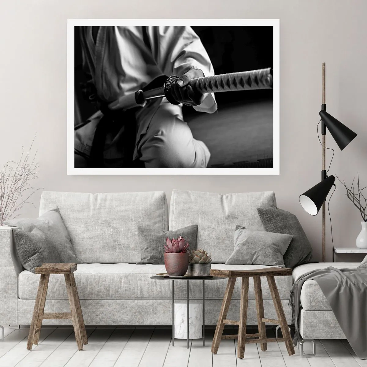 Poster - Sufletul unui războinic - 40x30 cm