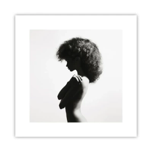 Poster - Ca o floare pe o tulpină subțire - 30x30 cm