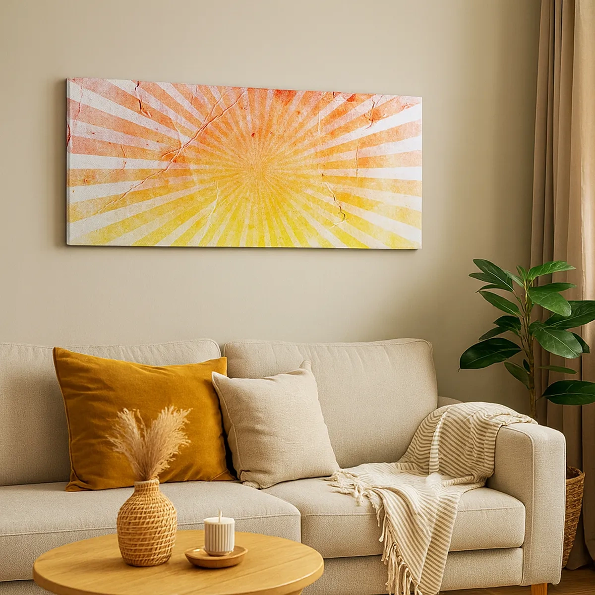 Tablou pe pânză - Răsărituri și apusuri de soare - 30x30 cm