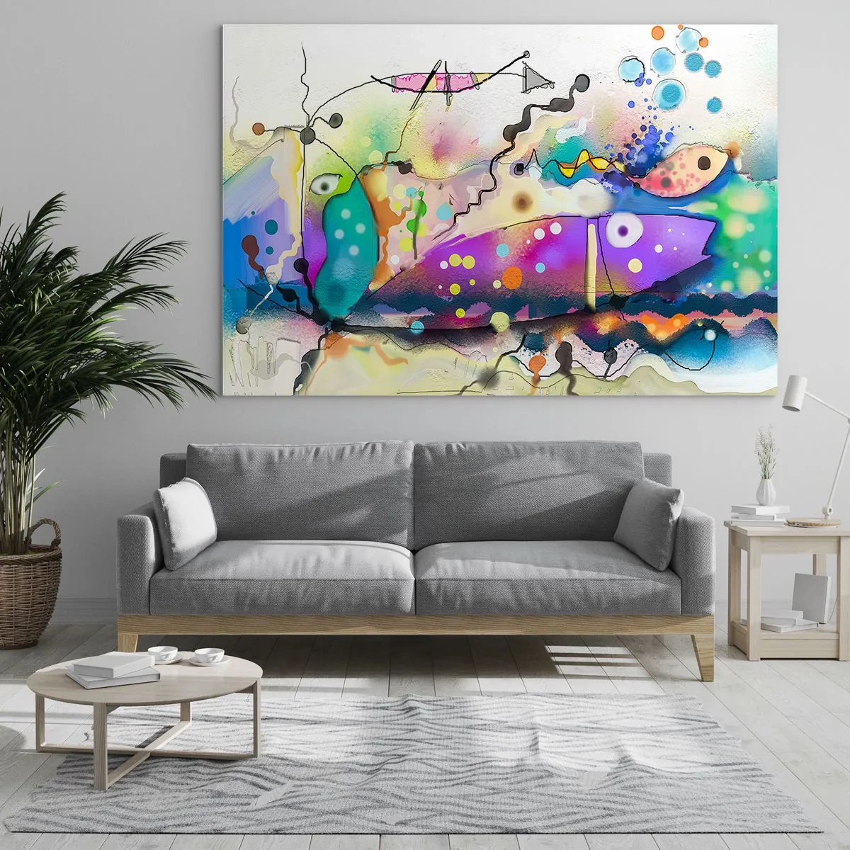 Tablou pe sticlă - Fără cuvinte! - 100x70 cm