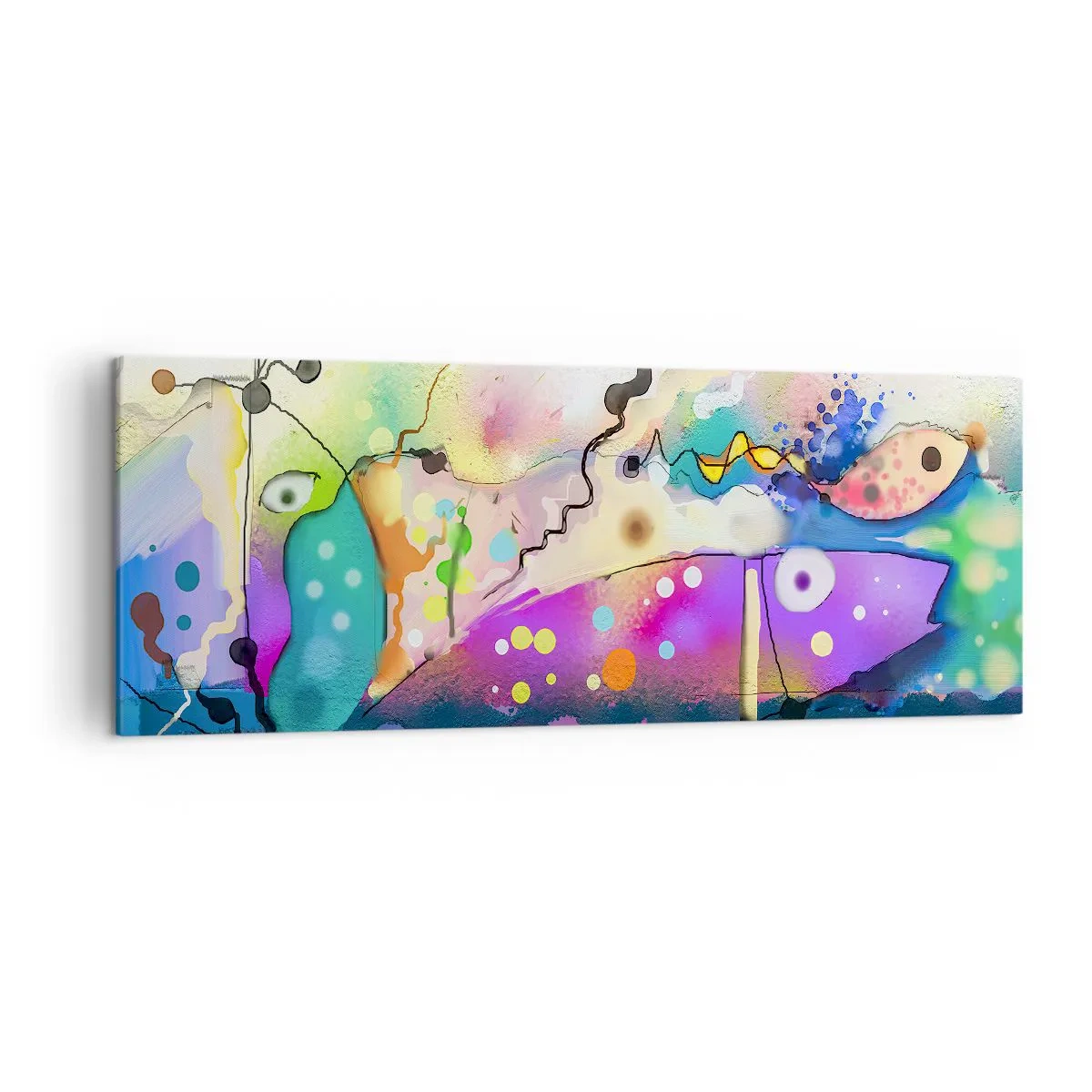 Tablou pe pânză - Fără cuvinte! - 140x50 cm