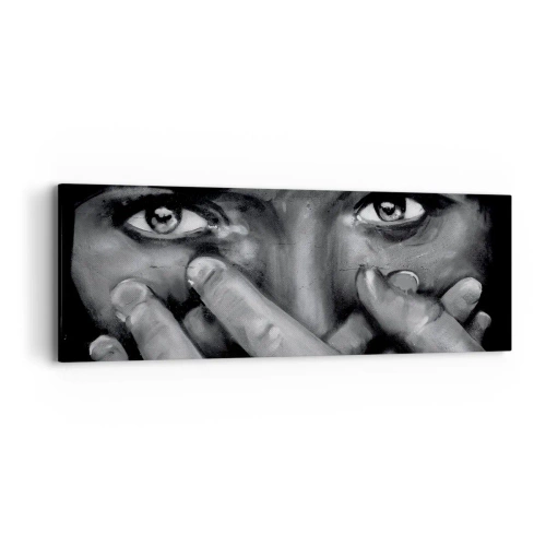 Tablou pe pânză - Nu spun cine le-a pictat - 90x30 cm