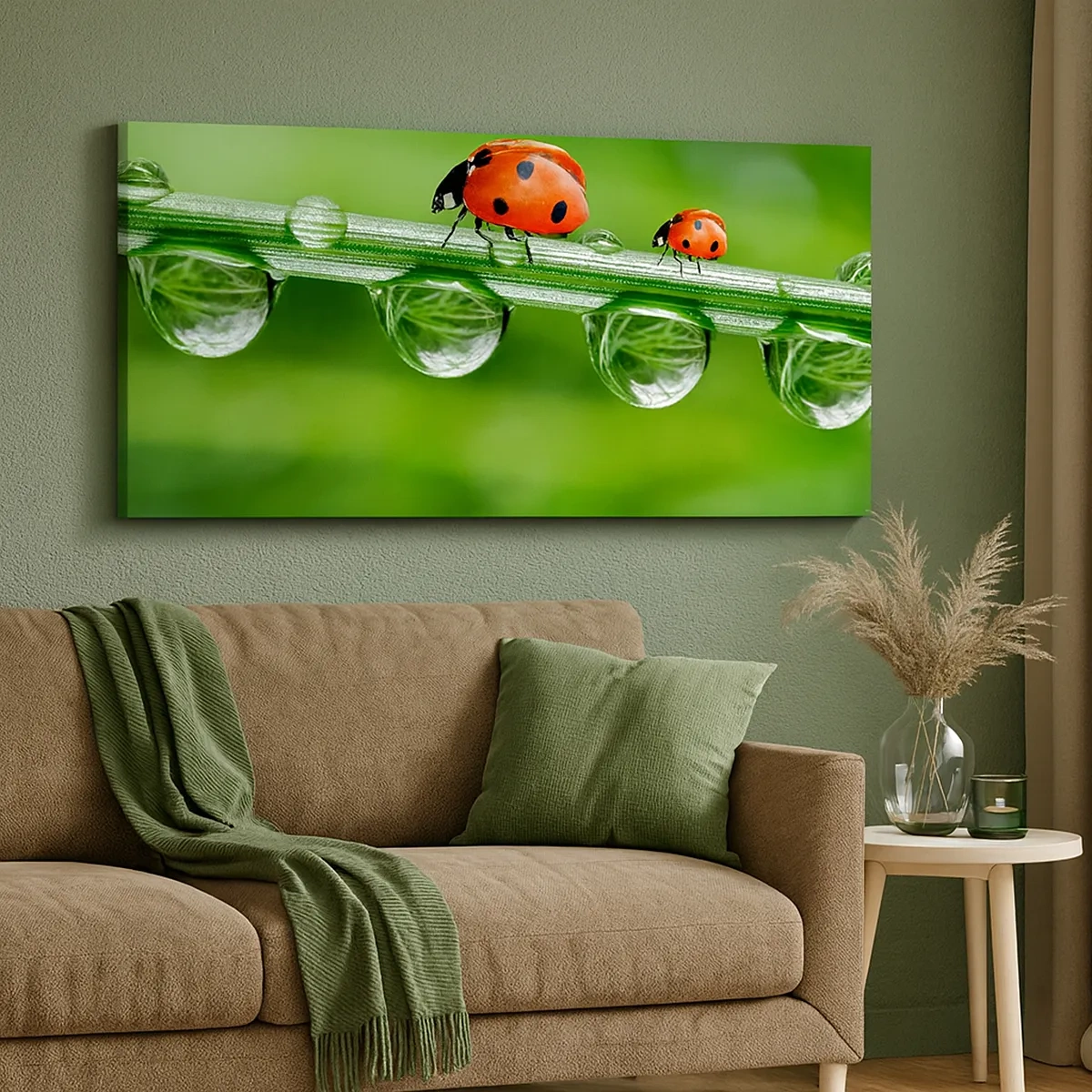 Tablou pe pânză - Pe drum toată vara - 30x30 cm