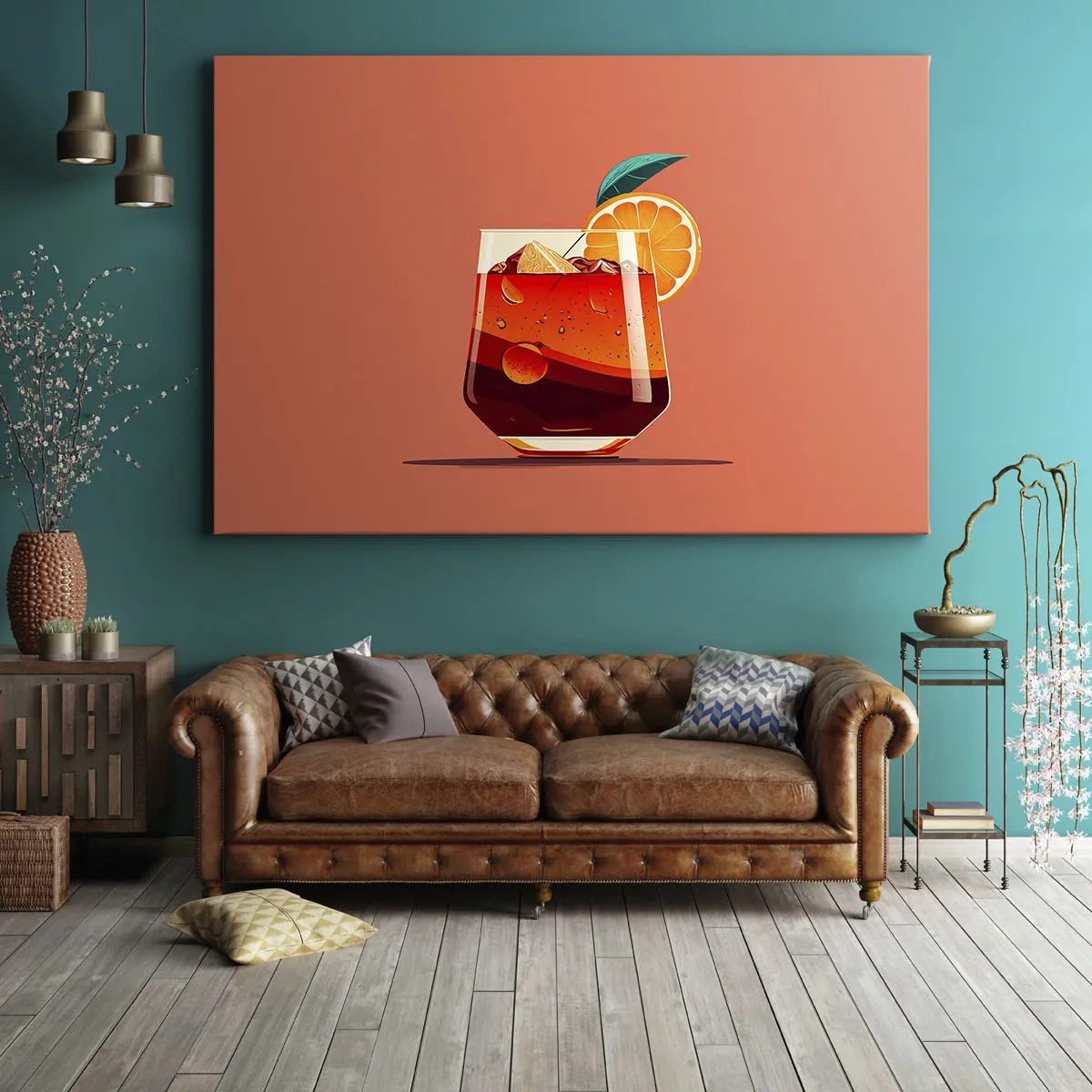 Tablou pe pânză - Răcoare de vară - 100x70 cm