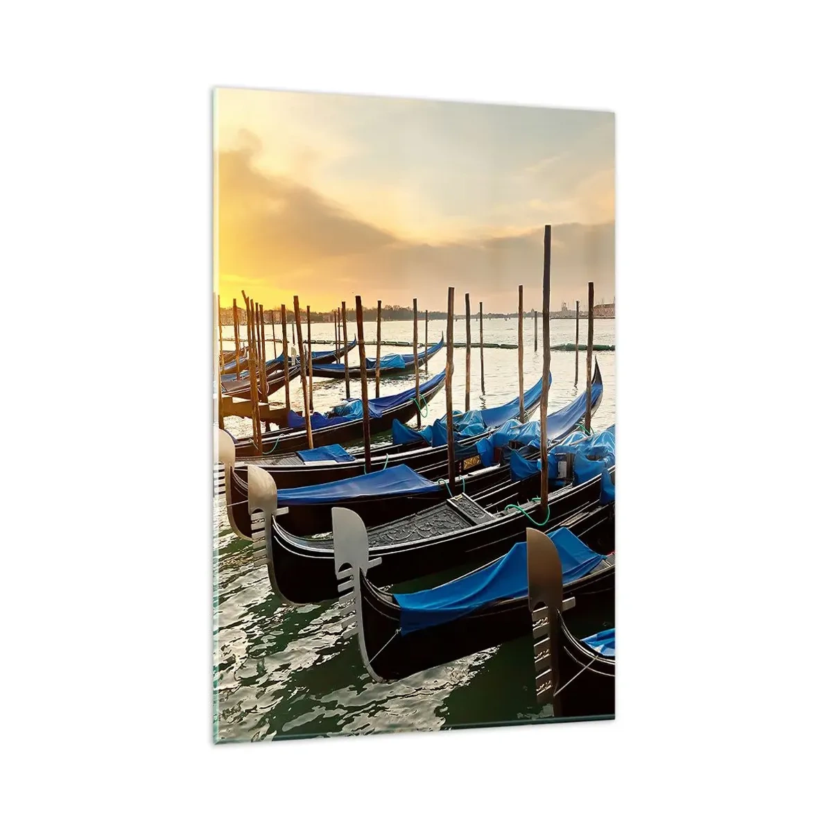 Tablou pe sticlă - Înainte de a începe agitația - 80x120 cm