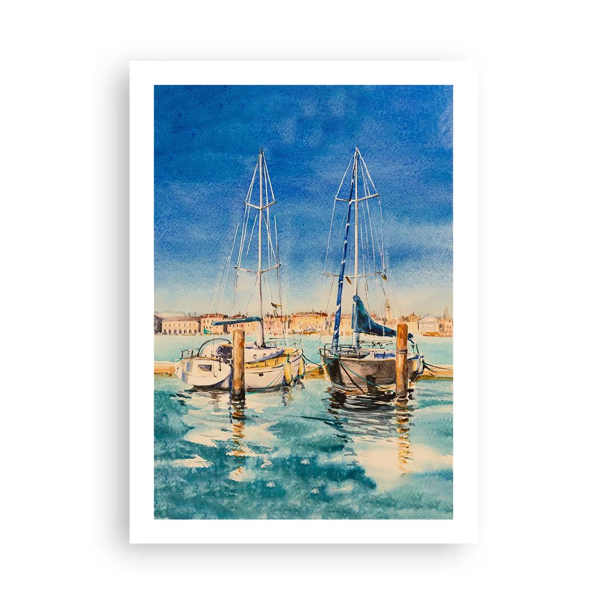 Poster - Laguna însorită - 50x70 cm