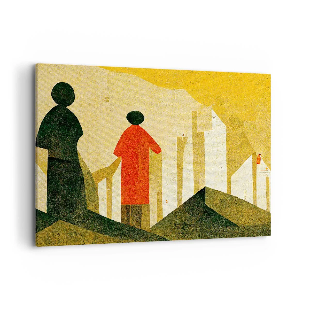 Tablou pe pânză - Încă un drum lung de parcurs - 100x70 cm