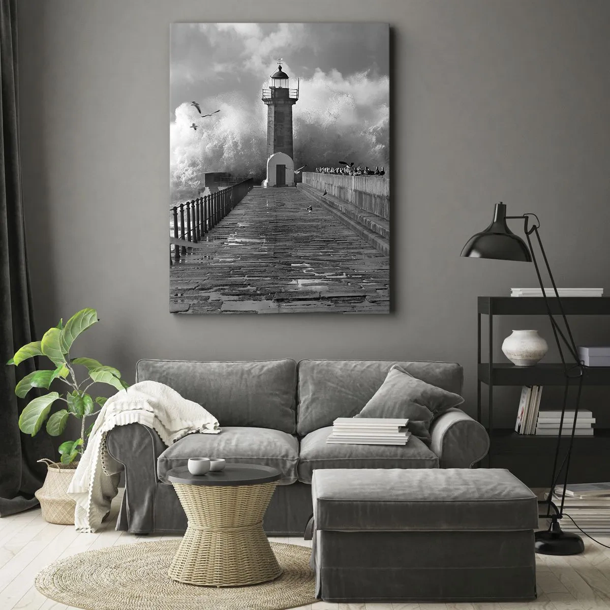 Tablou pe pânză - Fără frică - 50x70 cm